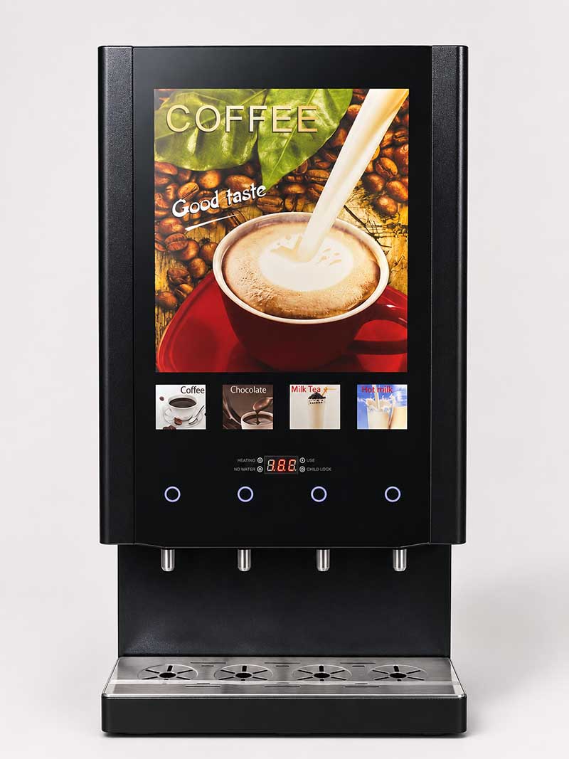 Maquina Caffe Expendedora Instantanea 4 Bebidas Calientes