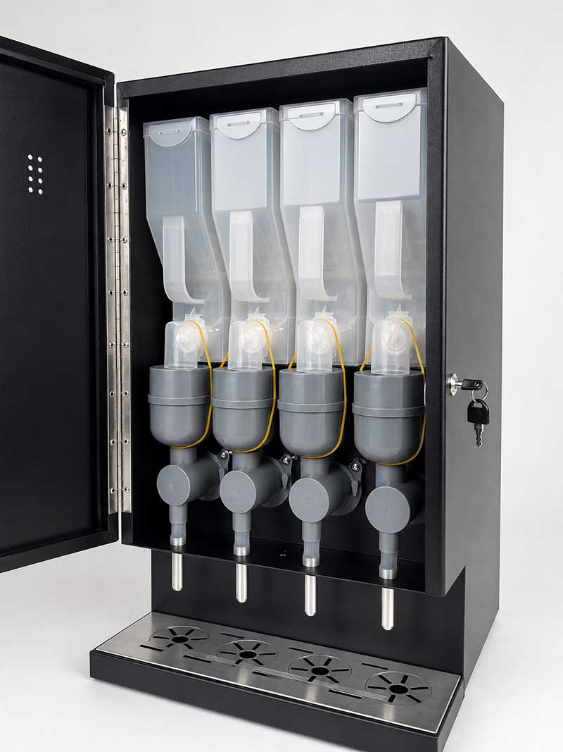 Maquina Caffe Expendedora Instantanea 4 Bebidas Calientes - Imagen 3